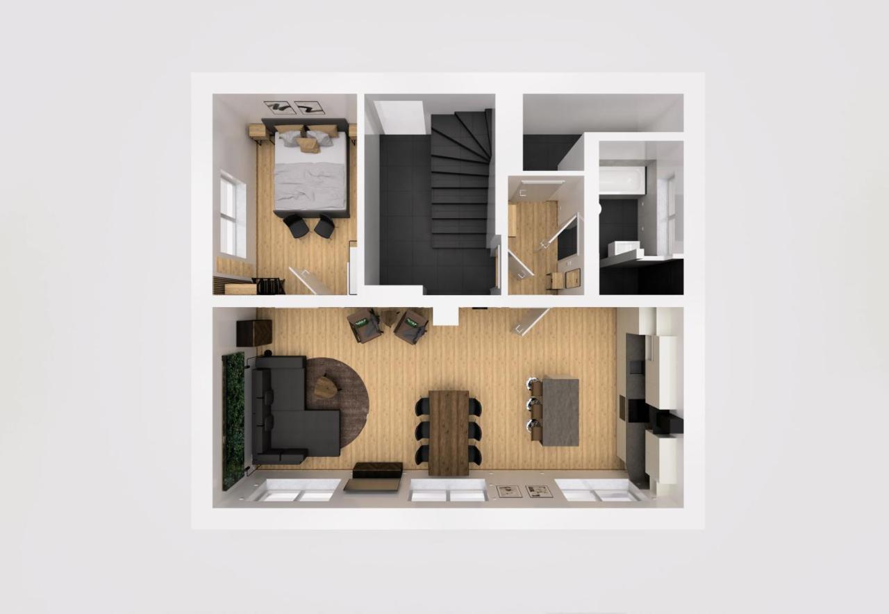 Luxurioese Ferienwohnung In Chemnitz - Apartment B28 Fuer 2 Plus 2 Gaeste Экстерьер фото